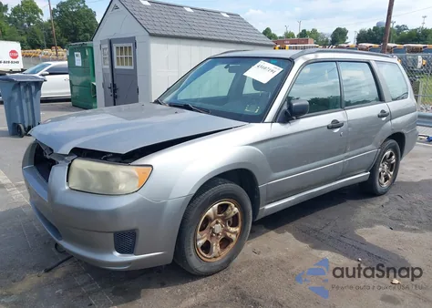 2007 Subaru Forester Sports 2.5X from USA, damaged, VIN JF1SG63677H745983